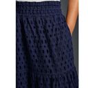 Anthropologie NWT by  The Somerset Maxi Skirt: Eyelet Edition in Navy M Photo 1