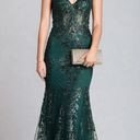 Jovani Emerald Green Sequin Corset Mermaid Prom Dress Photo 0