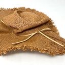 Treasure & Bond Treasure & Bon Camel Bow Floppy Straw Adjustable Beach Boho Summer Hat Photo 4