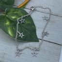 Stainless Steel Pentagram Star Anklet Photo 3