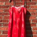 Show Me Your Mumu Vibrant Red  Risque Mesh & Embroidered Lace Slip Dress Photo 15