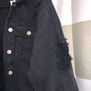 Forever 21 Distressed Denim Jacket Photo 3