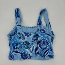 ANDIE  Swim The Siren Tank Top Blue Bluf Sz M NWT Photo 2