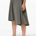 Lululemon NWT  Time To Flounce Skirt Grey Sage Sz 10 Photo 0