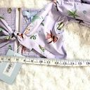 Hill House Sea Creatures The Isabella Cottagecore Mermaid Tie Front Crop Top S Photo 7