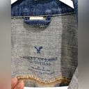 American Eagle  Distressed‎ Jean Denim Jacket M Photo 3