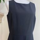 Calvin Klein  Black Sleeveless Fit and Flare Knee Length Dress Women Size 8 Photo 3