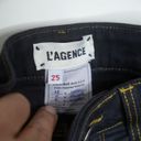 L'AGENCE L’AGENCE High Rise Gold Contrast Stitch Skinny Jeans in Dark Wash - Size 25 NWOT Photo 2