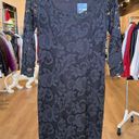 Natori Josie  Lace Scoop Neck Long Sleeve Dress Photo 0