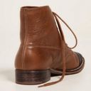 The Great 💕💕 The Cap Toe Boxcar Boot ~ Hickory Brown/Black 10 NWT Photo 4