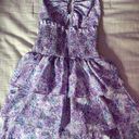 SheIn Purple Floral Sundress Photo 0