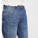 We The Free Free People Women's Blue Maggie Mid Rise Straight Button Fly Jeans Size 28 NWT Photo 2