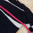 Coldwater Creek  size M black and white sweater Photo 1