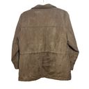 London Fog  Women's Sz S Petite All Weather Faux Suede Jacket Drawstring Waist Photo 4