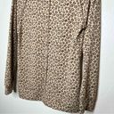 Caslon Nordstrom brand ‎ Leopard Print Long Sleeve Top size X-Small Photo 4