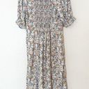 Abercrombie & Fitch  Womens Midi Dress Ditsy Floral Short Puff Sleeve Size M Photo 5