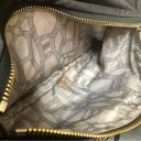 Aimee Kestenberg Saratoga Black Leather Carnival Satchel Gold Hardware No Strap Photo 15