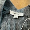 Vince  Cable Knit Chunky Cardigan Wool Cashmere XL Photo 7