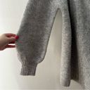 Modern Citizen  Gray Oversized Ribbed Open Cardigan XS/S Photo 4