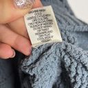 The Moon  & Madison Blue-Gray Plush Cowl Neck Knit Sweater Photo 6
