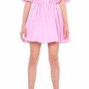 Beulah style bubblegum pink mini bubble dress puff sleeves Photo 0