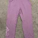 Disney Women’s  Parks Mickey and Friends Genuine Mousewear Sweatpants Purple XL Photo 2