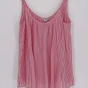 Tommy Bahama  Palm Cove Striped Tank Pink White Women’s Size Large New with tags! Photo 1