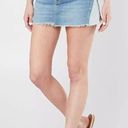 Free People Patched Denim Mini Skirt Photo 0