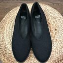 Eileen Fisher  Heaven Stretch Wedge Slip-Ons, Black Size 8.5 Photo 1