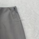 Ralph Lauren New  Collection Purple Label skirt womens 8 gray lined side zip Photo 9