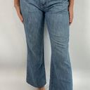 DKNY  Blue Embroidered Patterned Soho Jeans Photo 0