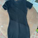 Dee Elle black bodycon textured mini dress Photo 1