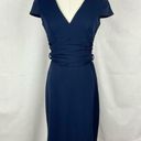 Dress the Population Dana Dress Bodycon Sheath Navy Cocktail Party Sz Small New Photo 1