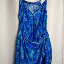 Vix Paula Hermanny  Yves Gisa Short Blue Watercolor Dress Photo 2