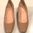 Kate Spade  Kylah Patent Block Heels Nude Square Toe Photo 1