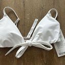 Lululemon  Tied To Tide Swim Top 6 White NWT Photo 3