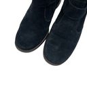 Paul Green  Boots Size 6.5 Black Suede Buckle Accent 2" Block Heel UK 4 Shoes Photo 2