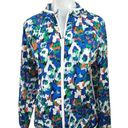 Tory Burch  Sport Multicolor Camo Floral Waterproof Anorak Windbreaker Jacket S Photo 0