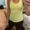 Lululemon  Neon Yellow Scoop Next Tank Top Photo 3