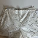 LPA  High Waist Short With Side Ruffles in White Size X-Small Photo 11