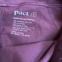 Pact On the Go to Pocket Legging Burgundy Women’s Size S Photo 5