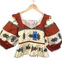 Hunter Bell  Blayne Top In Diana Size 4 Aztec Western Cotton Photo 1