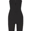 Michelle Mason NWT  Choker Plunge Jumpsuit size 4 ❤️ Photo 4