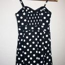 Marilyn Monroe  Black/White Polka Dot A Line Dress Photo 4