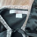 Victoria's Secret Vintage  sexy black split babydoll size small Photo 6