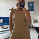 ZARA Linen Romper Photo 1