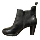 Bella Vita  Womens US 8 Zana Heeled Ankle Boot Black Leather Platform BRAND NEW Photo 2