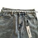 Vigoss  High Waist Bermuda Jean Shorts size 25 NEW Photo 5