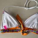 Victoria's Secret Y2k Victoria’s secret bohemian multicolor printed triangle padded bikini top Photo 4