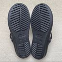 Crocs  Sanrah MetalBlock Flat Flip Flop Sandals size 6 Photo 4